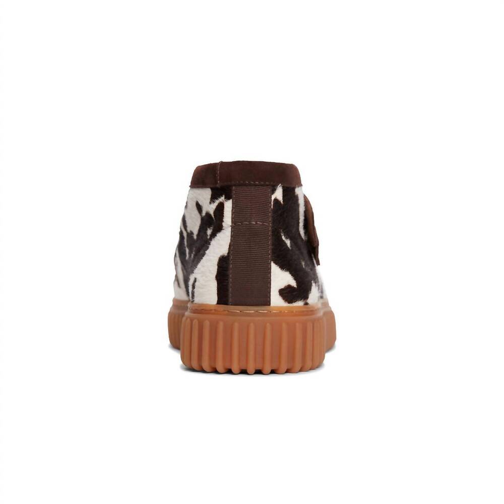 NEW CLARKS men's torhill hi shoes in animal print - Picture 6 of 7